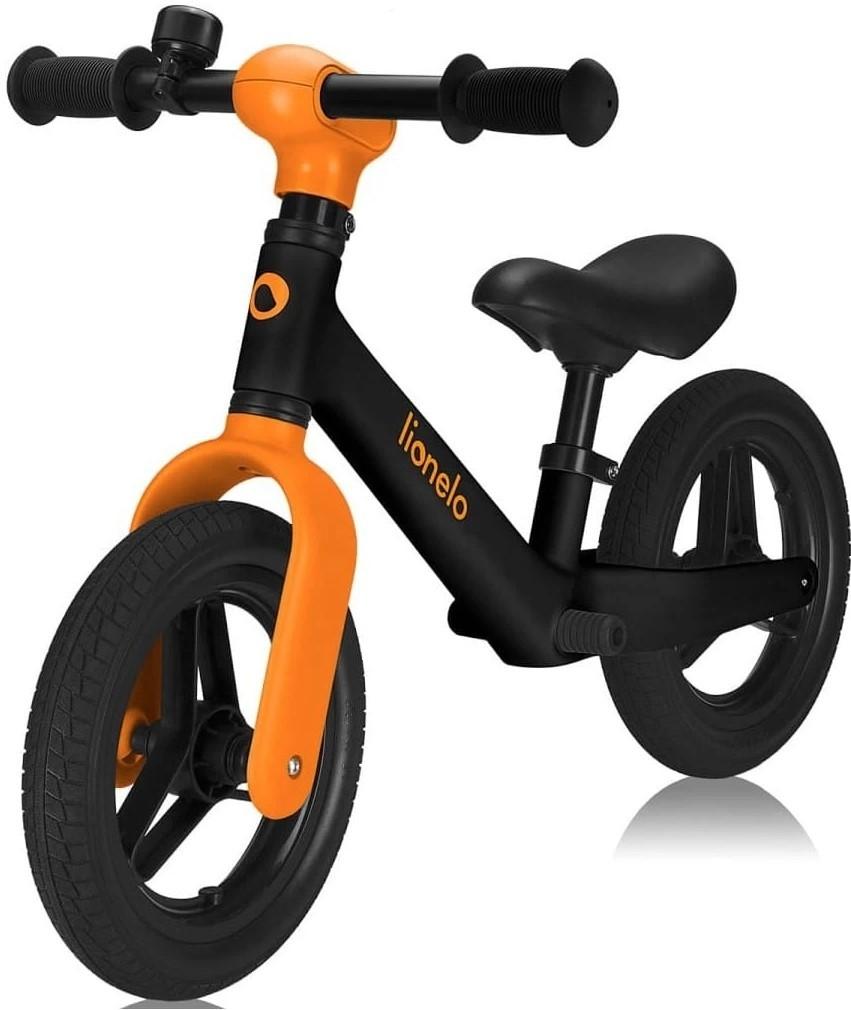 Bicicleta fara pedale Lionelo Toni Black Orange