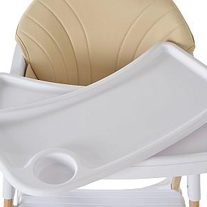 Scaun de masa simplu Moni Almond Beige