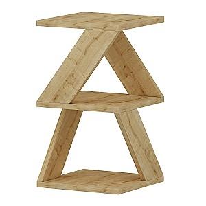 Masuta laterala Trendy Albeni Stejar safir (Bej)
