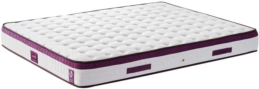 Saltea Trendy Violet 140x190 cm Alb / Violet