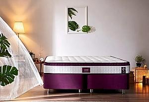Saltea Trendy Violet 140x190 cm Alb / Violet
