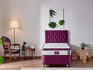 Saltea Trendy Violet 100x200 cm Alb / Violet