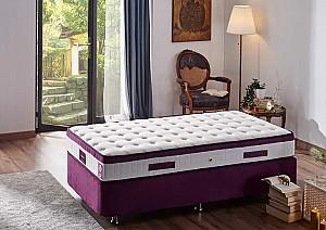 Saltea Trendy Violet 90x200 cm Alb / Violet