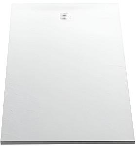 Cadita de dus New Trendy Mori white Rectangular 100x90x3 mm B-0434