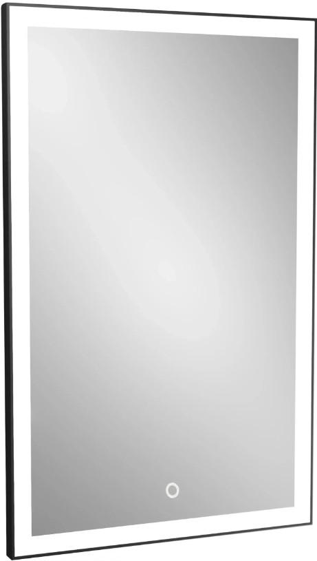 Oglindă Dubiel Vitrum LOGAN Black 75×120 touch switch