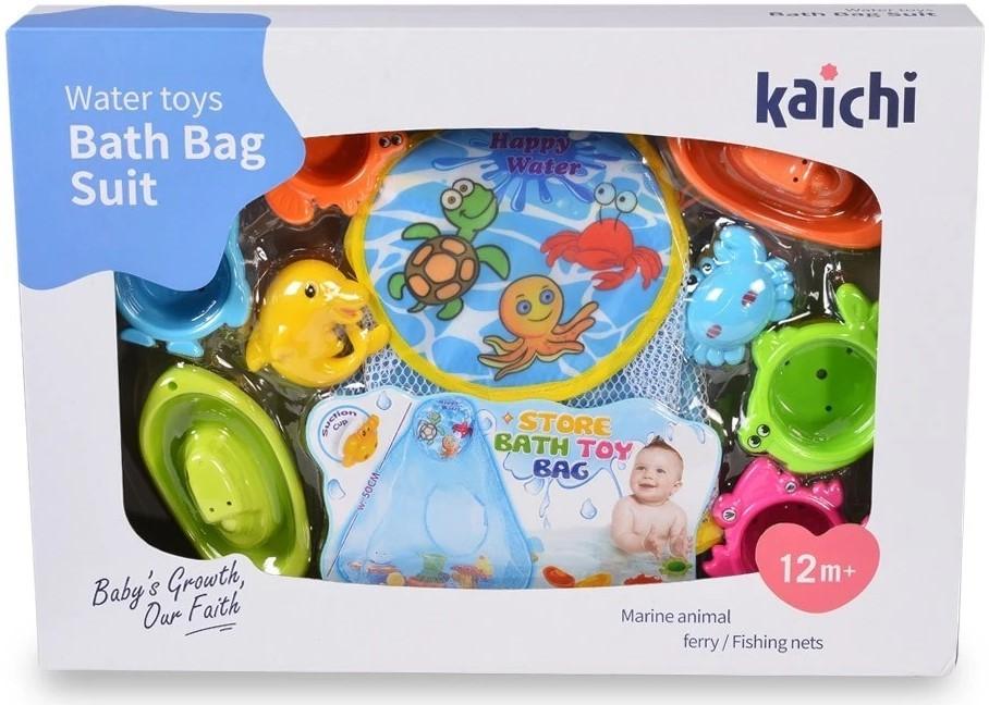 Jucărie pentru apă și baie Moni Bag Sea Animals