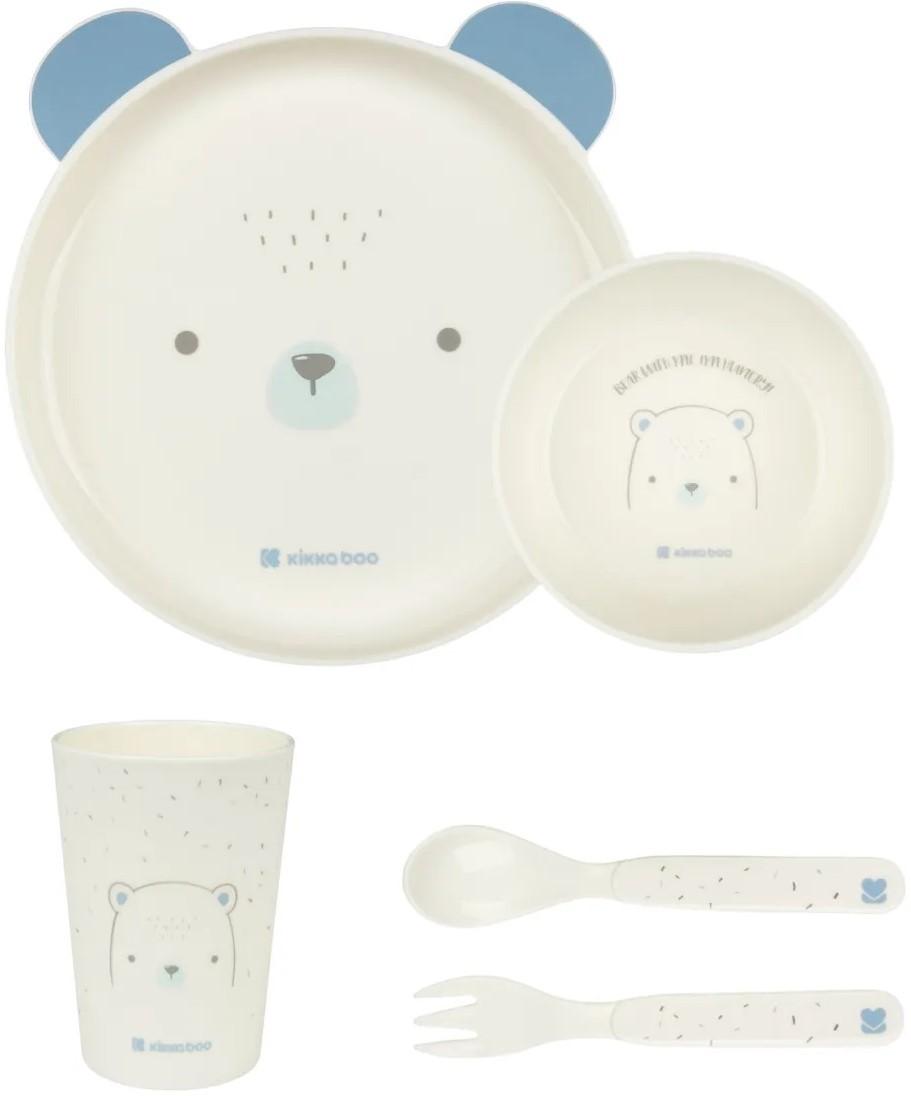 Set de vesela Kikka Boo Bear with me Blue