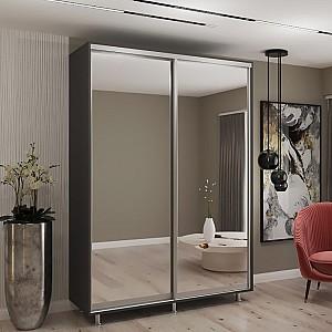 Dulap-cupe My-Style 1.2 x H2.4 m Oglinda Antracit