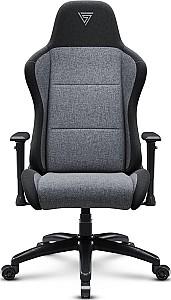 Fotoliu gaming SENSE7 Spellcaster FUKU XL Fabric Black and Gray