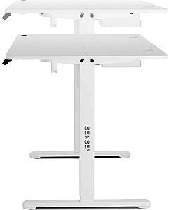 Masa gaming SENSE7 Nojo 140x70 White