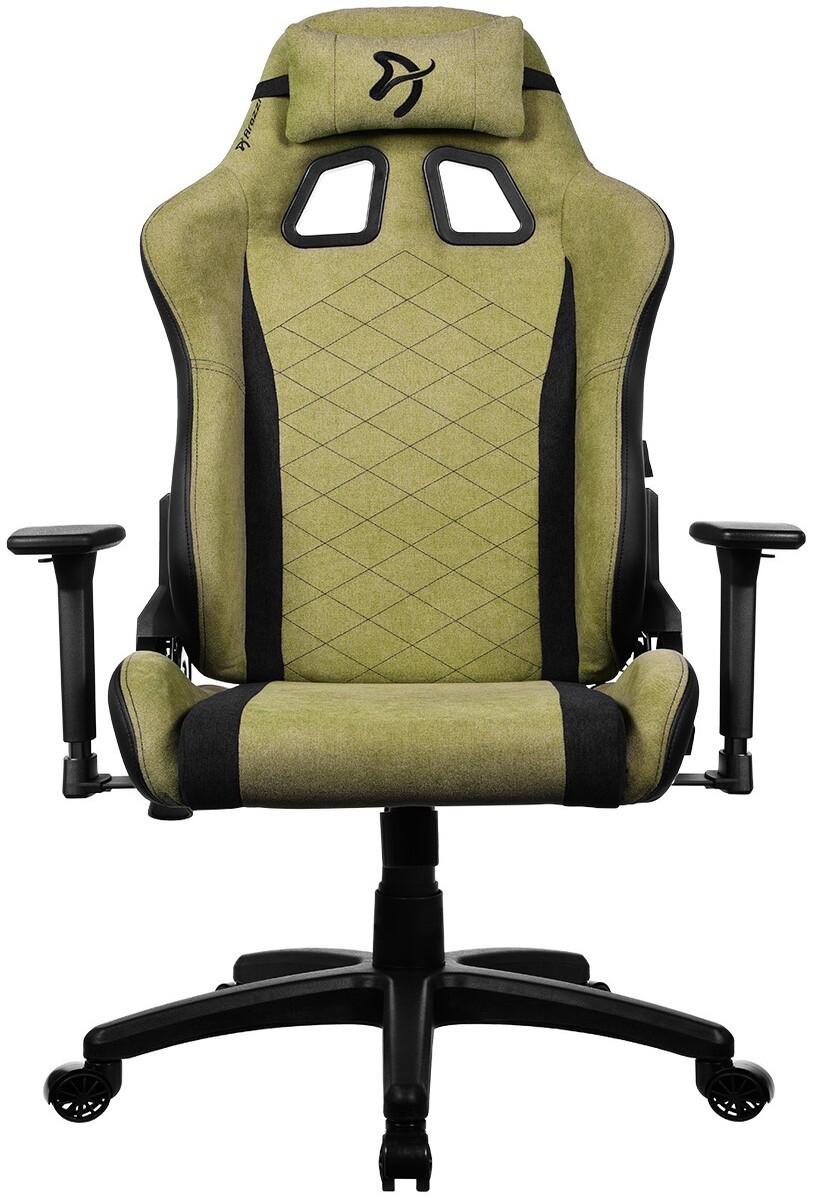 Fotoliu gaming AROZZI Avanti Soft Fabric Moss Green