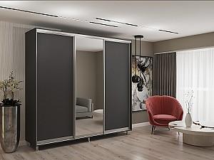 Dulap-cupe My-Style 2.3 x H2.4 m Pal + Oglinda Antracit