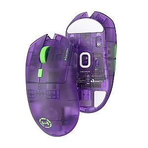 Mouse gaming EDIFIER  HECATE G3M PRO Transparent Purple