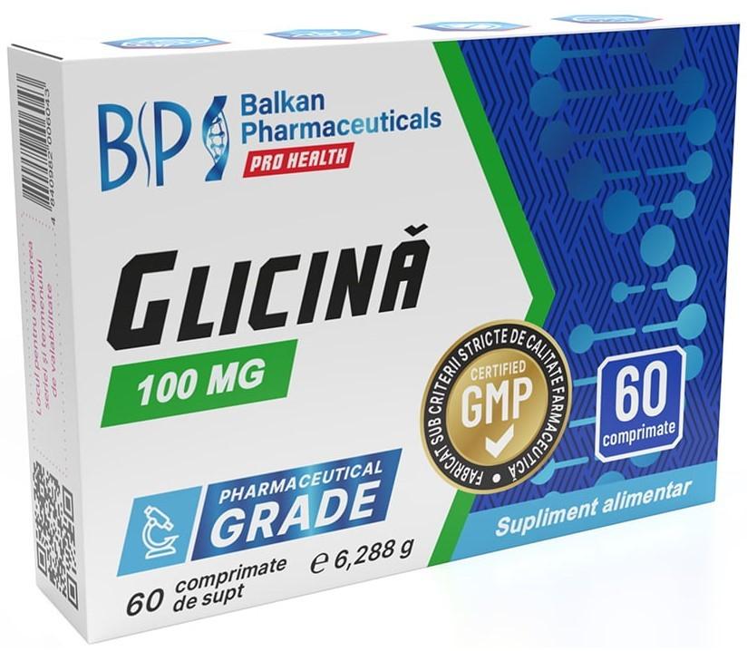 Aminoacizi Balkan Pharmaceuticals GLYCINE 60tablete