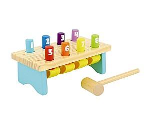 Material de numarare Tooky Toy Bate cu ciocanul TK495 (74596)