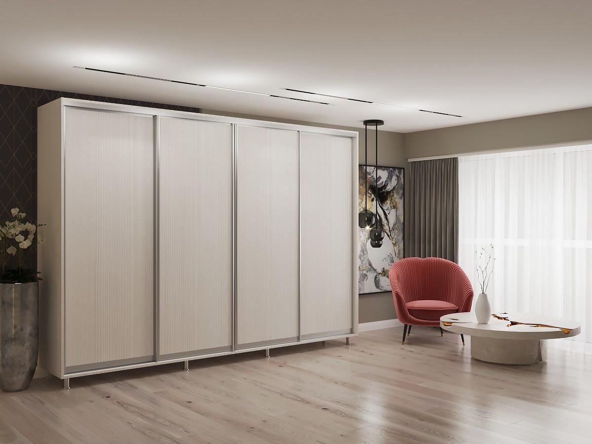 Dulap-cupe My-Style 3.1 x H2.4 m Pal Cenușiu