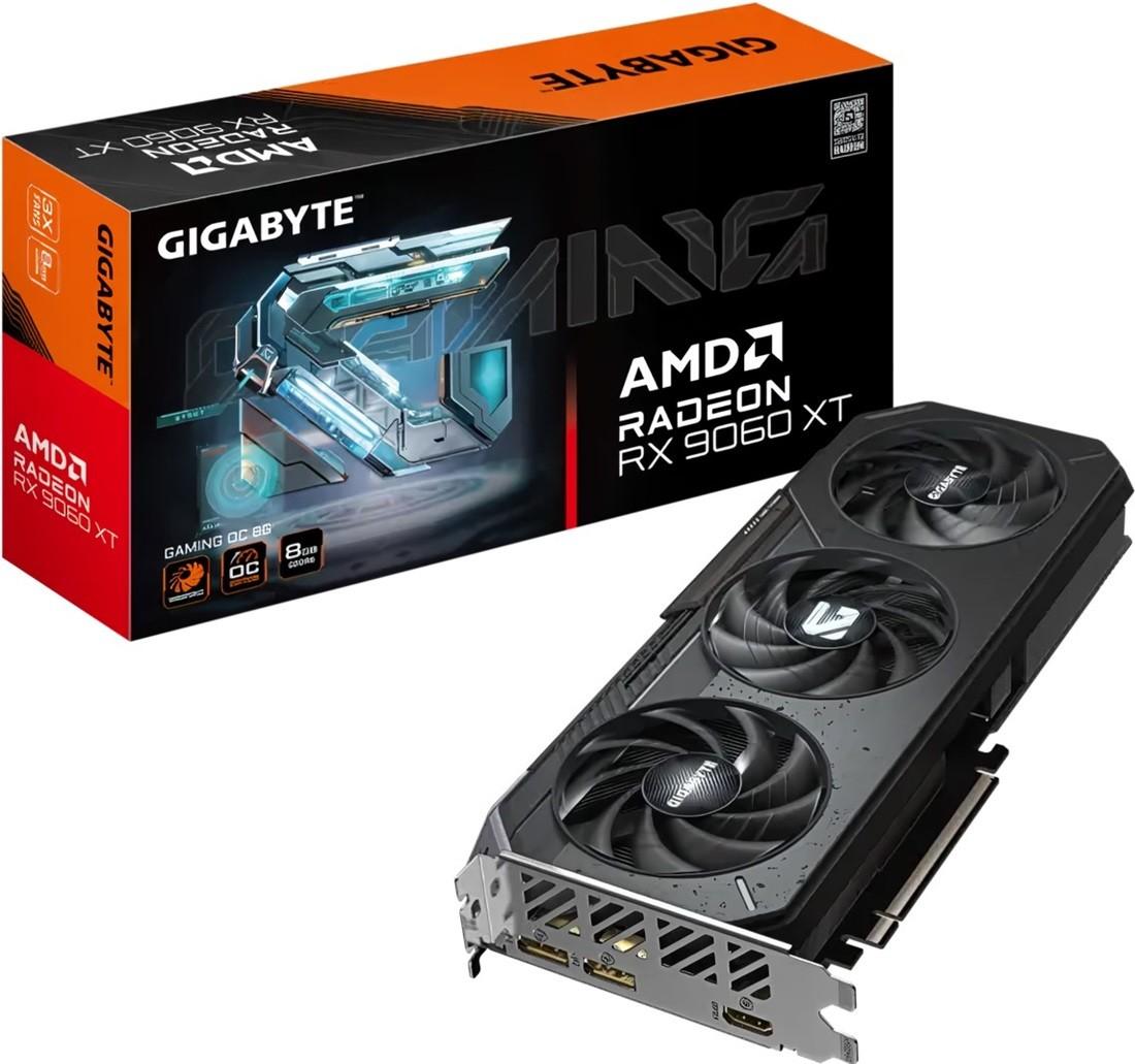 Placa video Gigabyte Radeon RX 9060 XT Gaming OC 8G