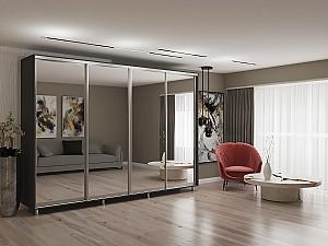 Dulap-cupe My-Style 3.2 x H2.4 m Oglinda Antracit