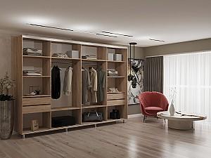 Dulap-cupe My-Style 3.2 x H2.4 m Pal Stejar Sonoma