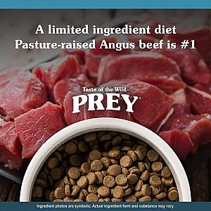 Hrana uscata pentru caini Taste of the Wild PREY ANGUS BEEF DOG 11.3 kg
