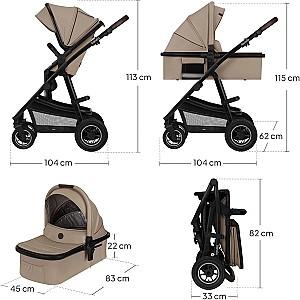 Carucior 2 in 1 Lionelo Amber Beige Sand