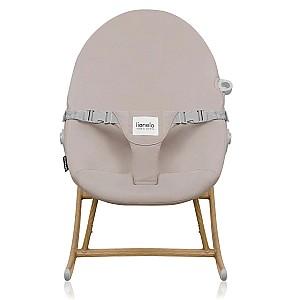 Scaun de masa multifunctional Lionelo Dalia Grey Stone Natural + Balansoar