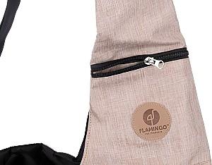 Transportator de caini Flamingo Kanga Beige