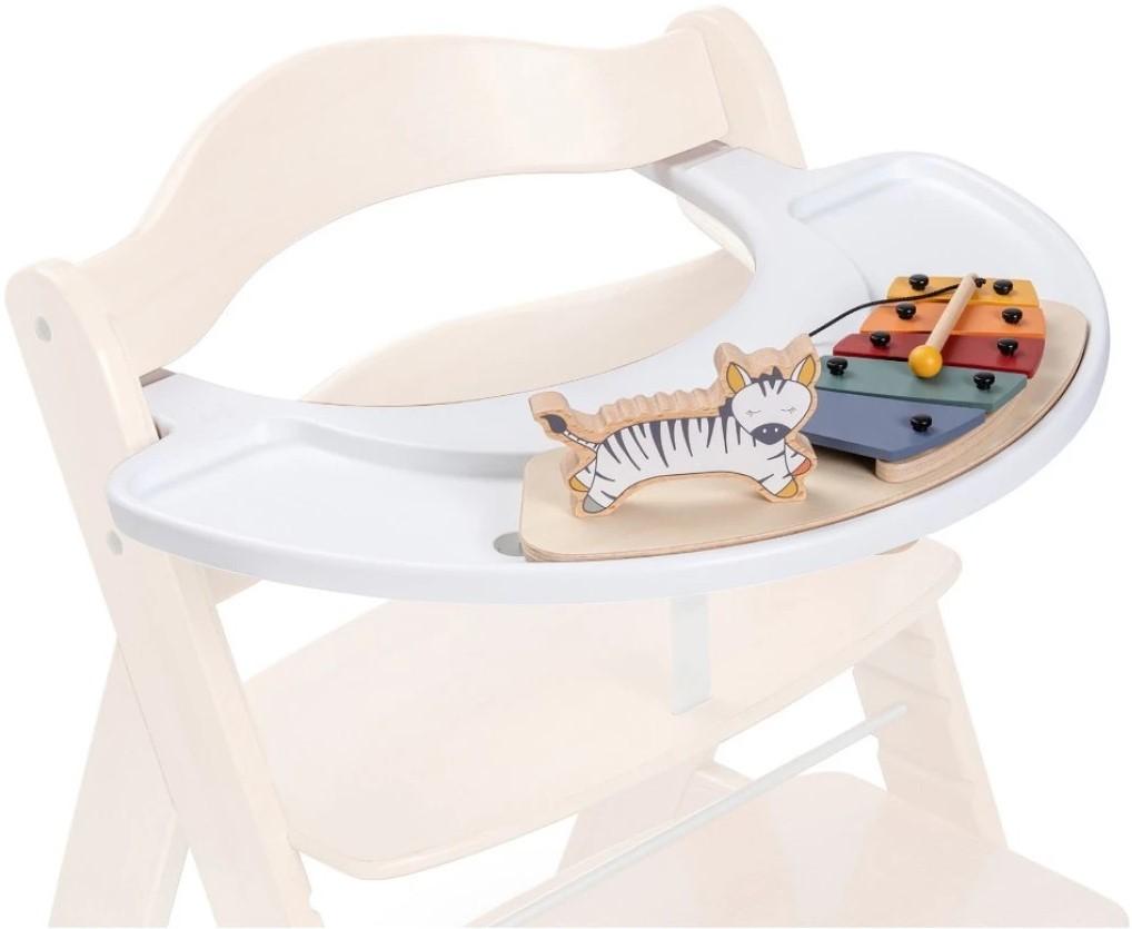 Jucarie muzicala Hauck Alpha Play Music Set Zebra White
