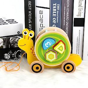 Jucarie de impins si tras LeanToys 71291