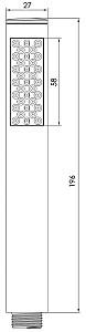 Set de duș IMPRESE Brenta ZMK091908100