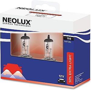 Lampa auto NEOLUX N472EL-2SCB +50% H4 12V 60/55W