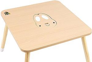 Masă de scris pentru copii Moni Cute Bunny Wood