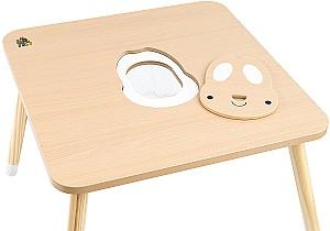 Masă de scris pentru copii Moni Cute Bunny Wood