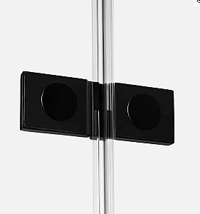 Cabina de dus New Trendy Avexa Black Rectangular L 100x80x200 Hinged EXK-1586
