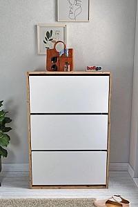 Dulap pentru incaltaminte Bofigo 18-03-21 Pine/White