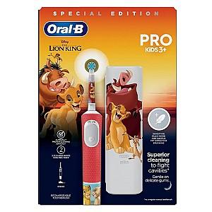 Periuta electrica de dinti BRAUN Kids D103.413.2KX Lion King