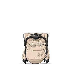 Carucior de plimbare Cybex Coya Matt Black Simply Flowers Beige