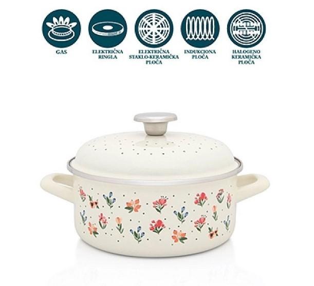 Cratita Metalac Fiorella 2.75 l