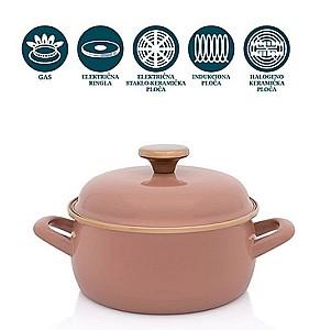 Cratita Metalac Mocha Mousse 2.5 l