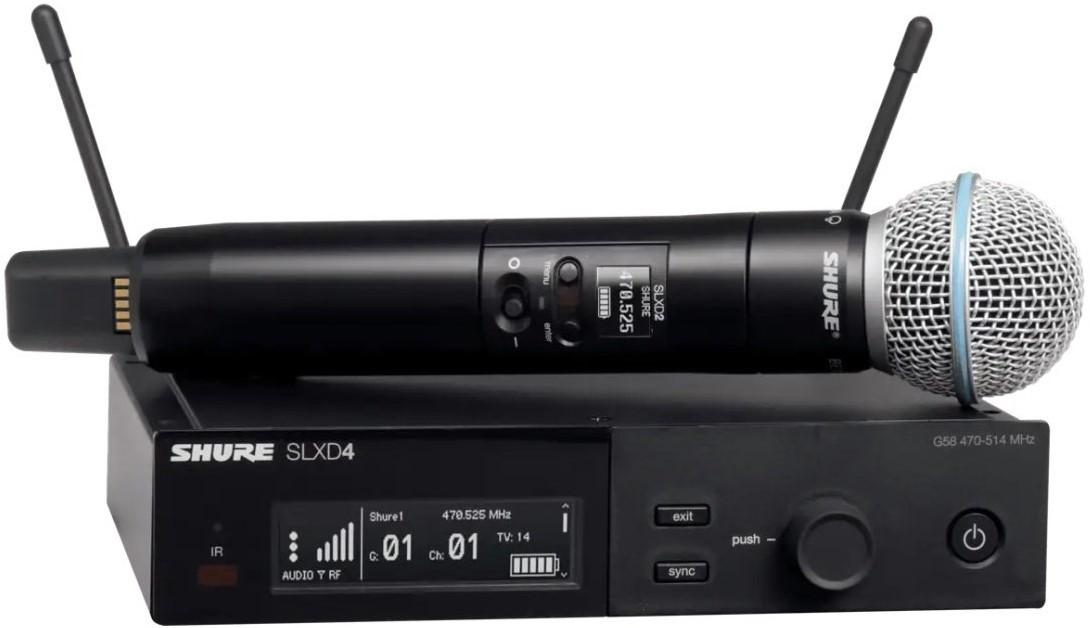 Microfon fara fir Shure SLXD24E/B58