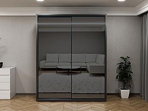 Dulap-cupe Bayro Parma Graphite Antracit (Gri) 1800
