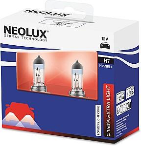 Lampa auto NEOLUX N499EL1-2SCB +150% H7 12V 55W