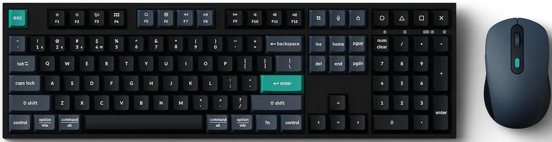 Set tastatura + Mouse Keychron B36 Keyboard and BM25 Mouse Wireless Combo (KCBD2)