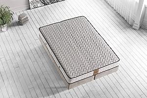 Saltea Trendy Visco Exclusive 140x200 Alb/Maro