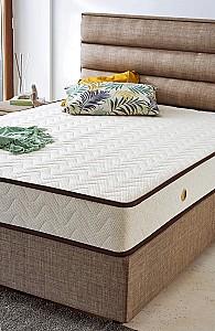 Saltea Trendy Visco Exclusive 140x200 Alb/Maro