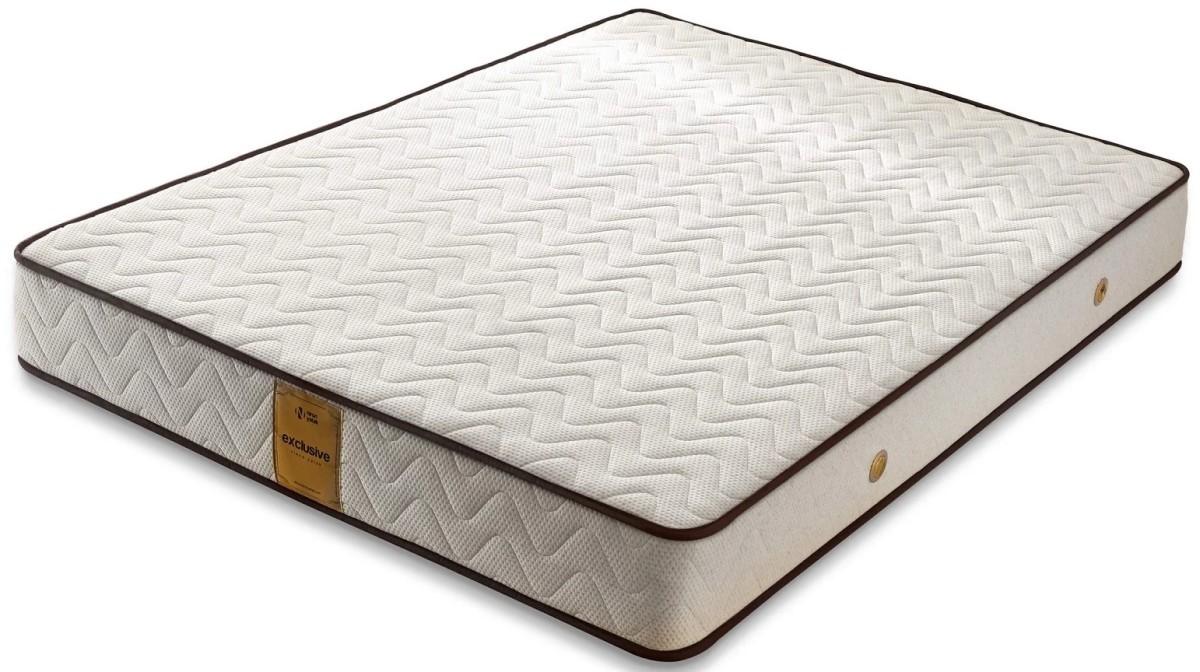 Saltea Trendy Visco Exclusive 160x200 Alb/Maro