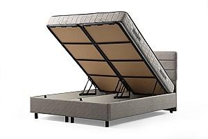Pat Trendy Set Motya 150x200 Gri deschis (Cu saltea)
