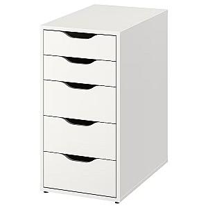 Masa de birou IKEA Lagkapten Alex White 140x60