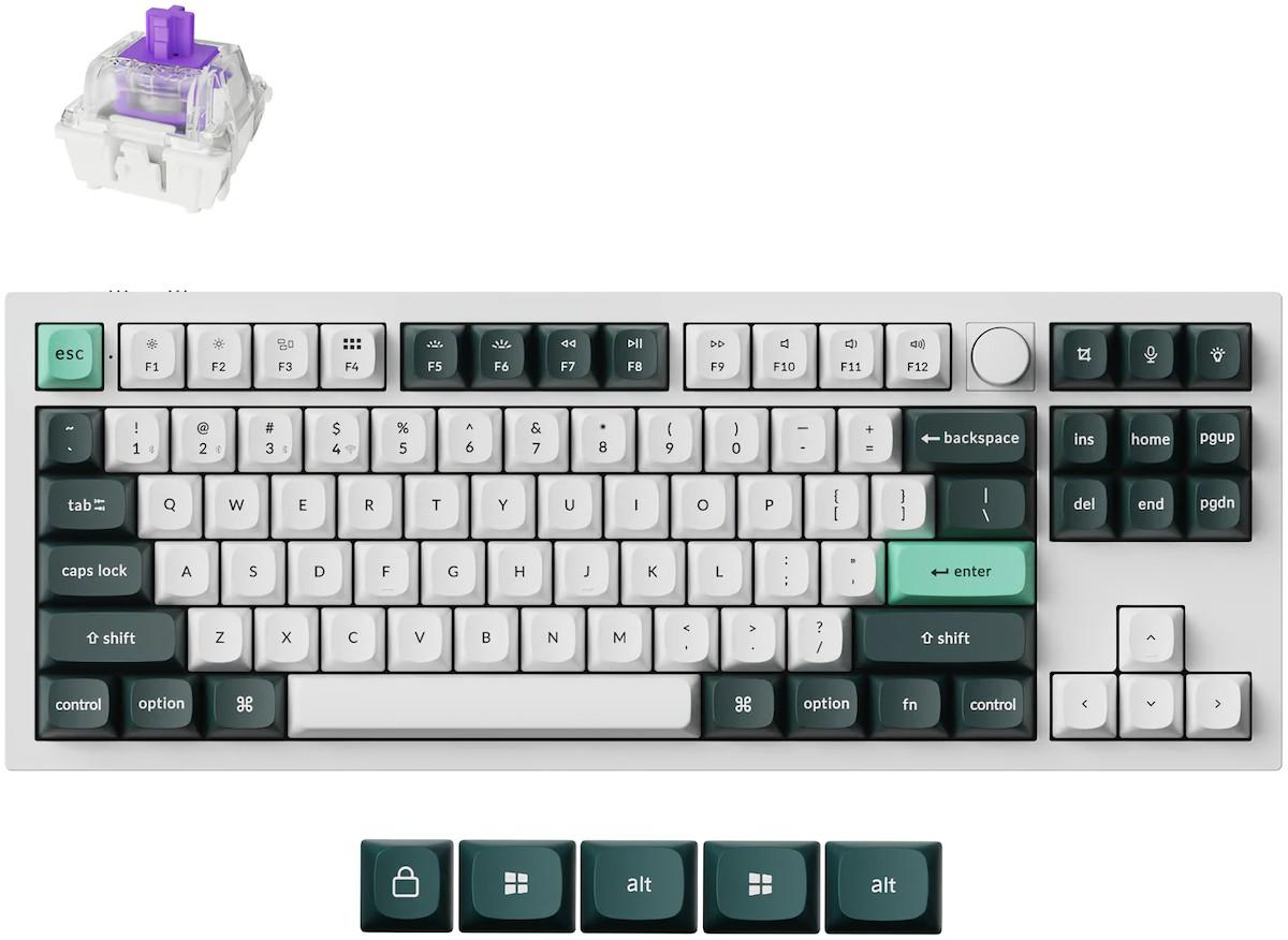 Tastatura gaming Keychron Q3 HE QMK Wireless (Q3H-P1)