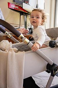 Carucior 2 in 1 Dada Prams Flux Black